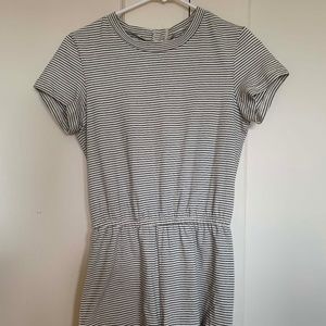 American Apparel Striped Romper XS